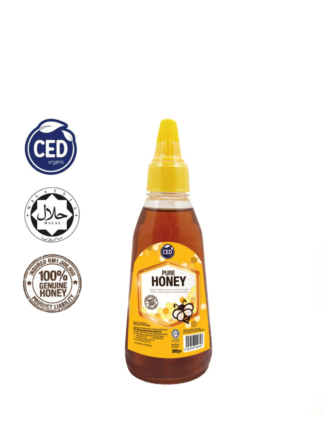 CED PURE HONEY 380GM