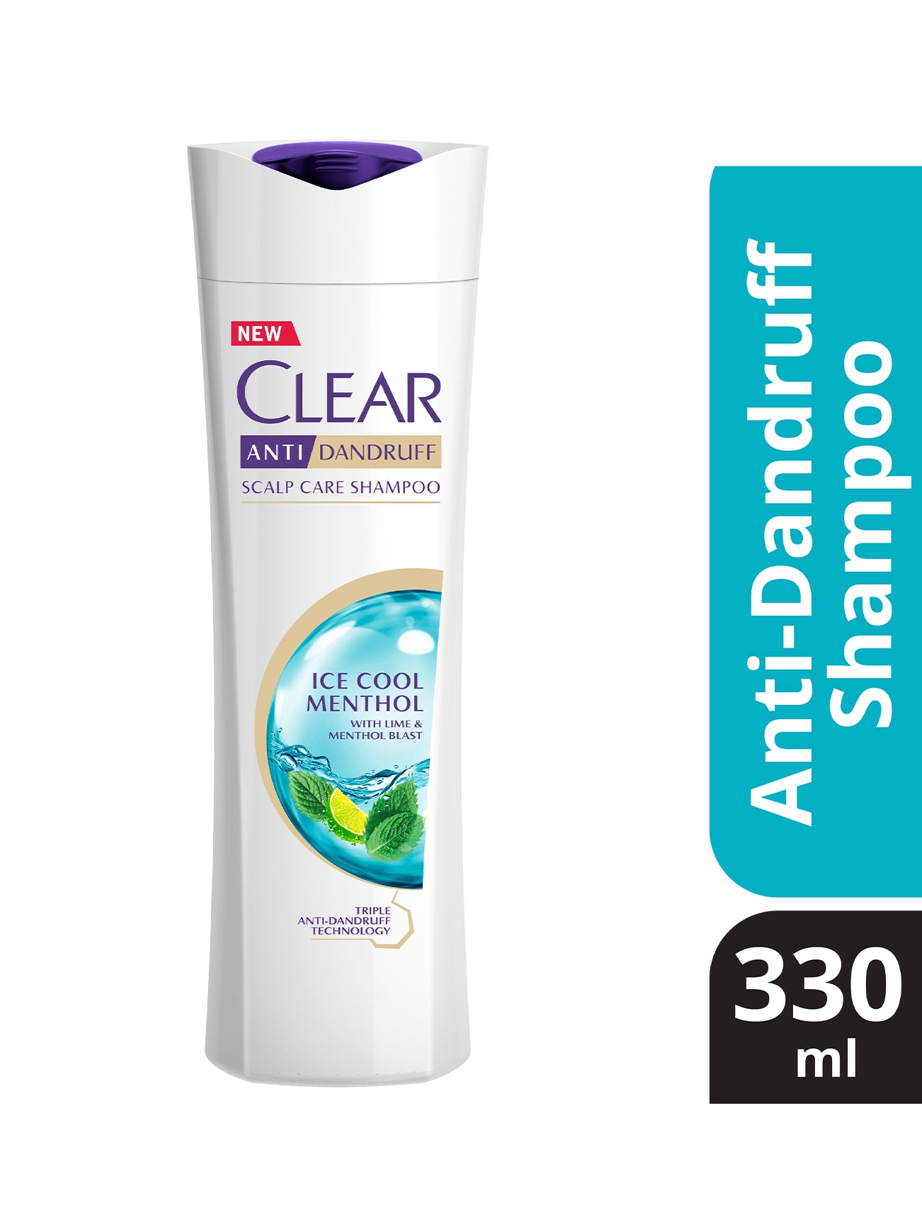 CLEAR SHP ICE COOL MENTHOL CARE 300ML