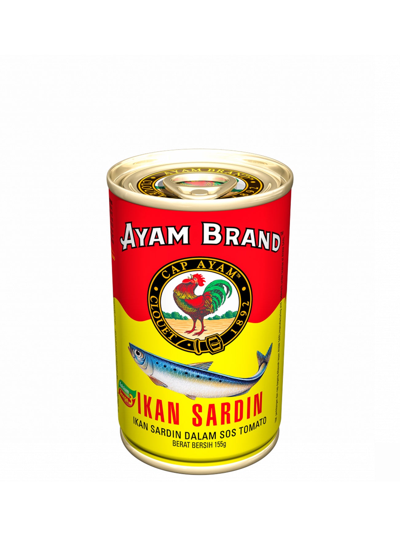 AYAM BRAND SARDINE JITNEY 155G