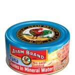 AYAM BRAND TUNA CHUNK IN MINERAL WATER 150G