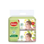 HUGGIES B/WIPE GENTLE CARE 2X80S
