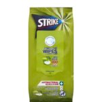 WOOLWORTHS STRIKE ANTIBACTERIAL WIPES APPLE SCENTED 100S