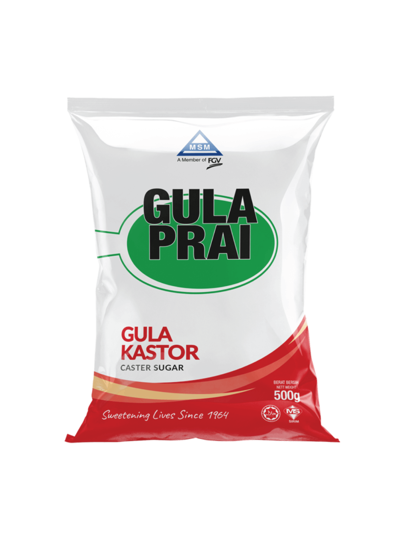 MSM PRAI CASTER SUGAR 500G