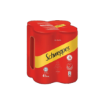 SCHWEPPES DRY GINGER ALE 4X320ML