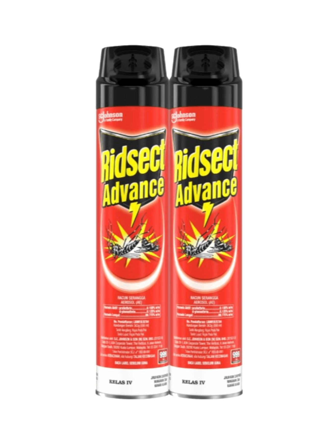 RIDSECT AEROSOL ADVANCE TP 2X550ML